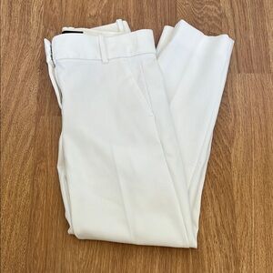Jcrew Elegant White Trousers